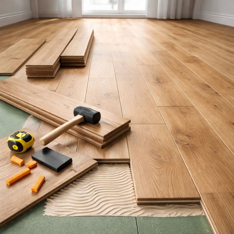 Engineered Wood Installation in Warren County, OH