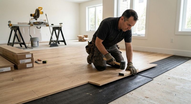 Engineered Wood Installation in Warren County, OH