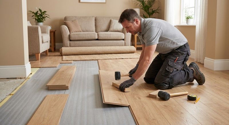 Laminate Floor Installation in Monroe, OH