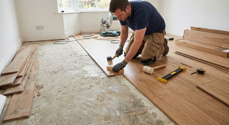 Laminate Floor Installation in Springboro, OH