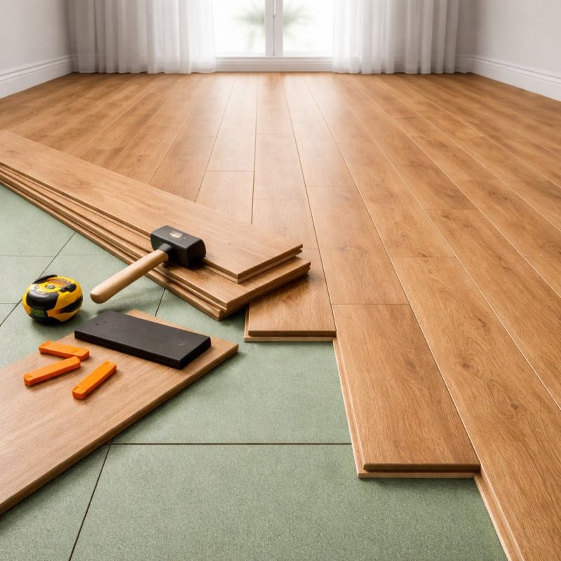 Laminate Floor Remodeling in Warren County, OH