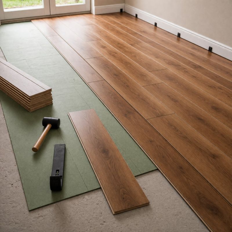 Laminate Floor Replacement in Amelia, OH