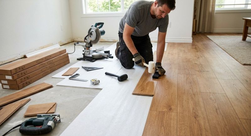 Laminate Floor Replacement in Batavia, OH