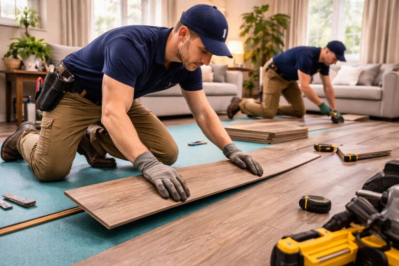 Laminate Floor Replacement in Covington, KY