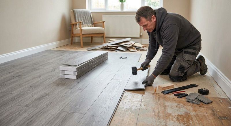 Laminate Floor Replacement in Springboro, OH