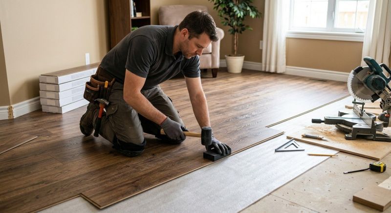 Laminate Floor Replacement in Williamsburg, OH