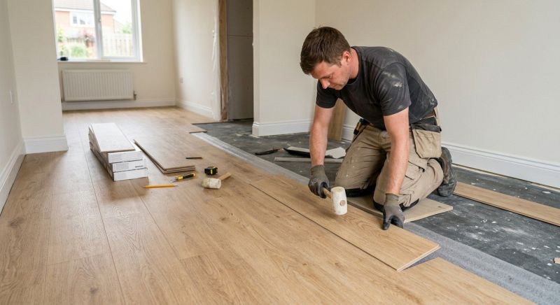 Linoleum Floor Installation in Clarksville, OH