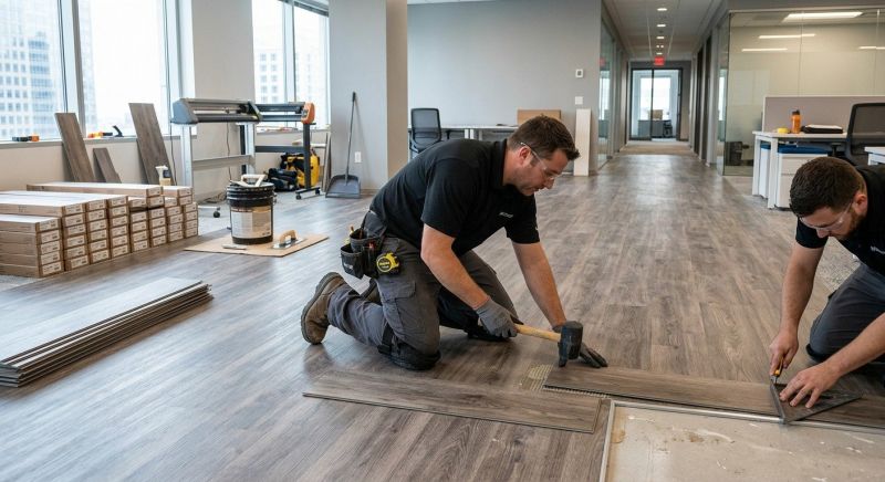 Linoleum Floor Installation in Franklin, OH