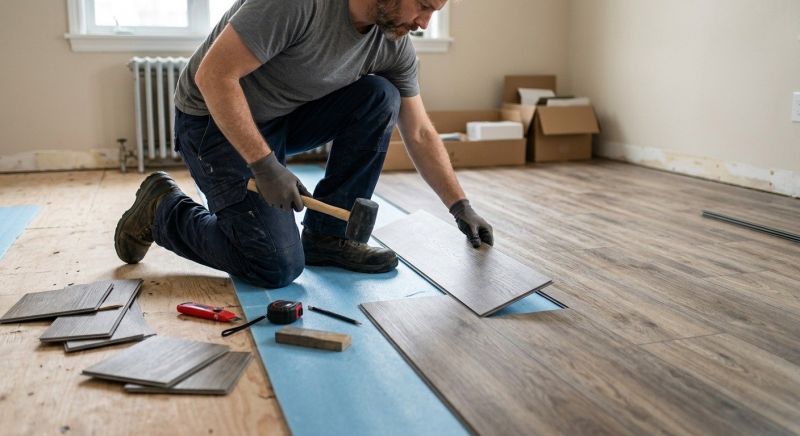 Linoleum Floor Installation in Morrow, OH