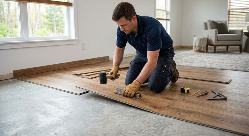 Luxury Vinyl Tile Installation in Fayetteville, OH