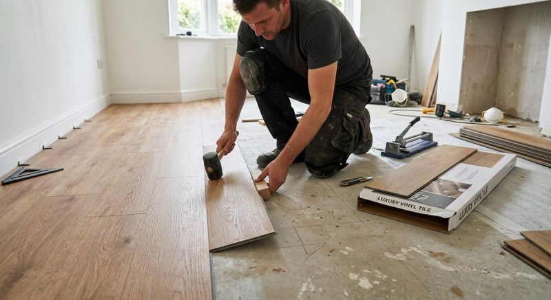 Luxury Vinyl Tile Installation in Hamilton, OH