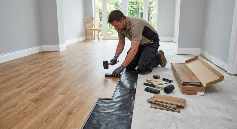Luxury Vinyl Tile Installation in Harrison, OH