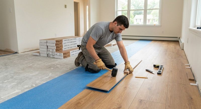 Lvt Flooring Installation in Lebanon, OH