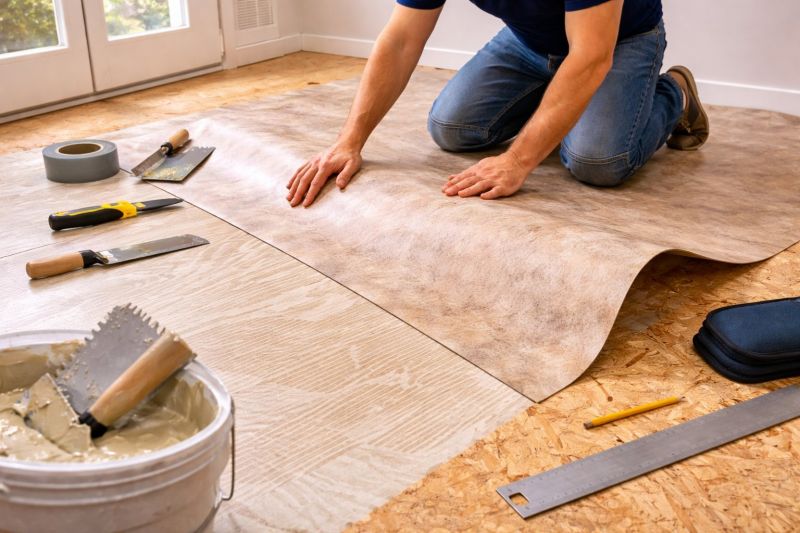 Sheet Flooring Installation in Franklin, OH