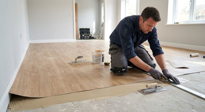 Sheet Flooring Installation in Harrison, OH