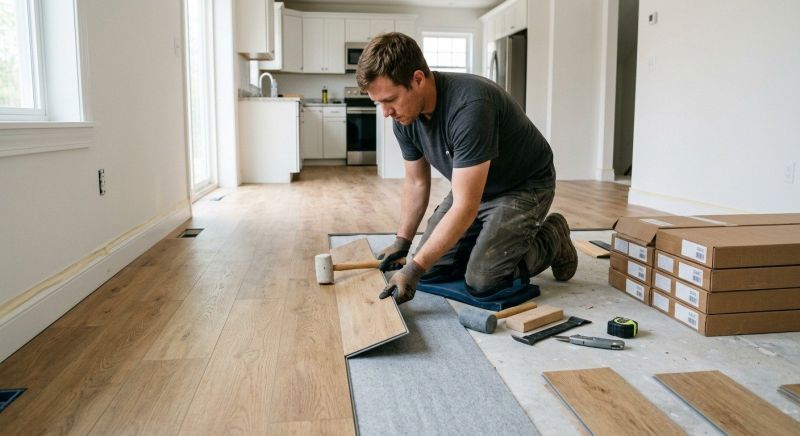 Vinyl Plank Floor Installation in Warren County, OH