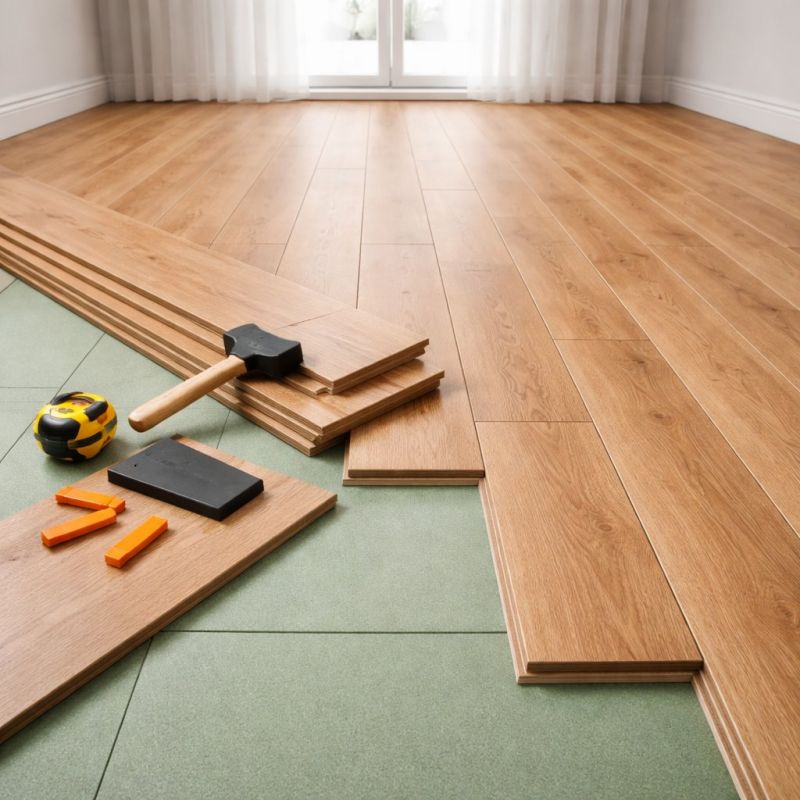 Wood Laminate Installation in Warren County, OH